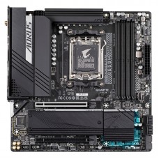 Материнська плата GIGABYTE B650M AORUS ELITE AX sAM5 B650 4xDDR5 M.2 HDMI DP Wi-Fi BT mATX