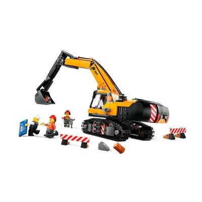 Конструктор LEGO City Жовтий будівельний екскаватор