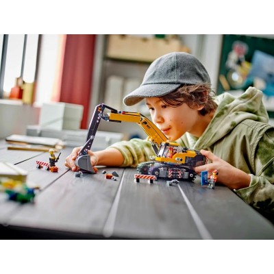 Конструктор LEGO City Жовтий будівельний екскаватор