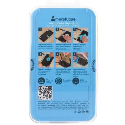 Скло захисне MakeFuture для Samsung A7 2018 (A750) Black Full Cover Full Glue (MGFCFG-SA750B)