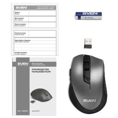 Мишка SVEN RX-425W Gray