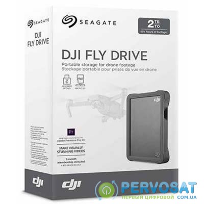 Внешний жесткий диск 2.5" 2TB DJI Fly Drive Seagate (STGH2000400)
