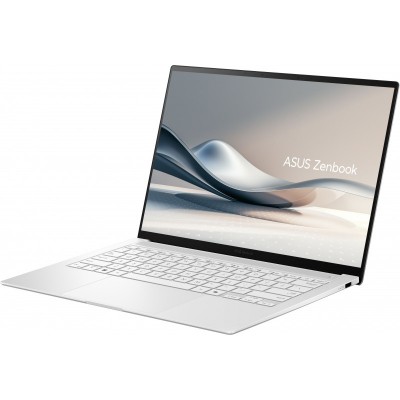 Ноутбук ASUS Zenbook S 14 UX5406SA-PV037W 14" 3K OLED, Intel Ultra 5 226V, 16GB, F512GB, UMA, Win11, Білий