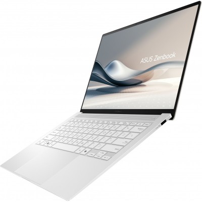 Ноутбук ASUS Zenbook S 14 UX5406SA-PV037W 14" 3K OLED, Intel Ultra 5 226V, 16GB, F512GB, UMA, Win11, Білий