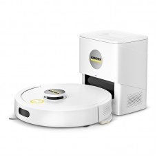 Робот-пилосос karcher RVC 3 Comfort, h=0.97см, вологе прибирання, конт пил -0.24л, вода -0.28л, автон. робота до 130хв, Bluetooth зарядна станція , білий