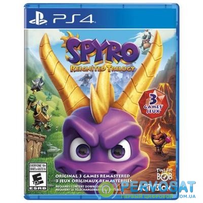Игра SONY Spyro Reignited Trilogy [PS4, English version] на BD диске (7242175)