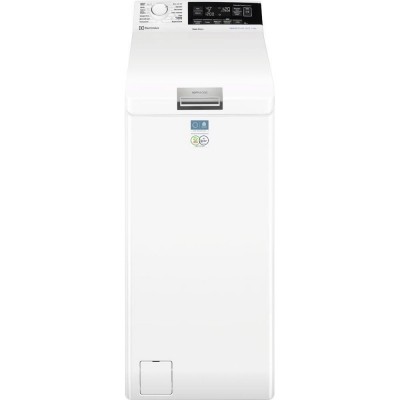 Пральна машина Electrolux вертикальна, 7кг, 1300, A, 60см, дисплей, пара, інвертор, білий