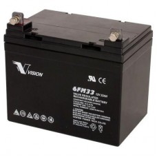 Батарея до ДБЖ Vision FM 12V 33Ah (6FM33E-X) Батарея до ДБЖ Vision FM 12V 33Ah (6FM33E-X)