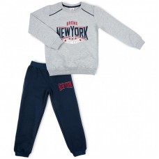 Набір дитячого одягу Breeze "NEW YORK" (9691-116B-gray) Набір дитячого одягу Breeze "NEW YORK" (9691-116B-gray)