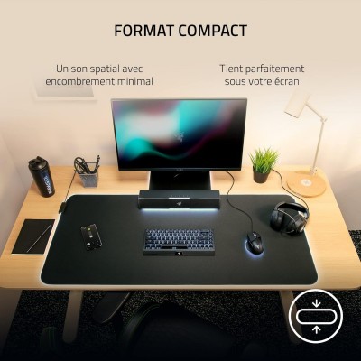 Акустична система Razer Leviathan V2 X 7.1 USB-C/BT RGB, чорний