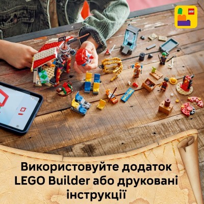 Конструктор LEGO ONE PIECE Цирковий намет клоуна Баґґі Конструктор LEGO ONE PIECE Цирковий намет клоуна Баґґі