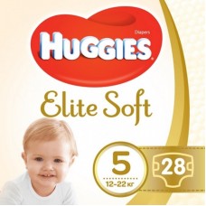 Підгузок Huggies Elite Soft 5 (12-22 кг) Jumbo 28 шт (5029053547794) Підгузок Huggies Elite Soft 5 (12-22 кг) Jumbo 28 шт (5029053547794)