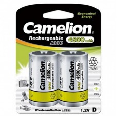 Акумулятор Camelion D 4500mAh Ni-Cd * 2 R20-2BL (NC-D4500BP2) Акумулятор Camelion D 4500mAh Ni-Cd * 2 R20-2BL (NC-D4500BP2)