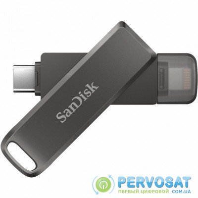 USB флеш накопитель SANDISK 64GB iXpand Drive Luxe Type-C /Lightning (SDIX70N-064G-GN6NN)
