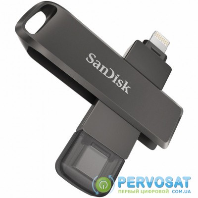 USB флеш накопитель SANDISK 64GB iXpand Drive Luxe Type-C /Lightning (SDIX70N-064G-GN6NN)