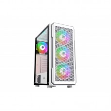 Корпус 2E GAMING Hexagon G338W без БЖ 2xUSB3.0, 1xUSBType-C, 3x120мм ARGB, 1x120мм, VGA 330мм, LCS ready, HUB, TG Side Panel, ATX, білий Корпус 2E GAMING Hexagon G338W без БЖ 2xUSB3.0, 1xUSBType-C, 3x120мм ARGB, 1x120мм, VGA 330мм, LCS ready, HUB, TG Side Panel, ATX, білий