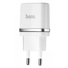 Зарядное устройство HOCO C11 1*USB, 1A, White (63319)
