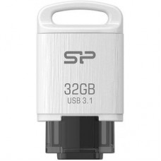 USB флеш накопичувач Silicon Power 32GB C10 White USB 3.1 / Type-C (SP032GBUC3C10V1W)