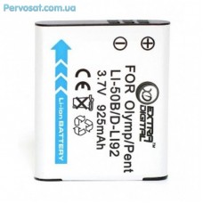 Акумулятор до фото/відео EXTRADIGITAL Olympus Li-50B, Pentax D-Li92 (BDO2539) Акумулятор до фото/відео EXTRADIGITAL Olympus Li-50B, Pentax D-Li92 (BDO2539)