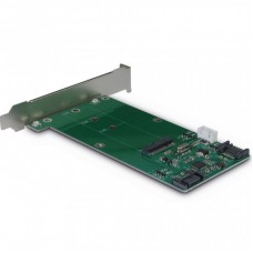 Плата розширення Inter-Tech до SSD M.2 SATA III у слот (KT023A) Плата розширення Inter-Tech до SSD M.2 SATA III у слот (KT023A)