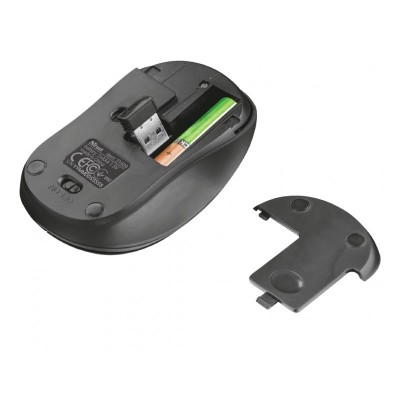 Миша Trust Ziva Compact WL Black
