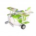 Same Toy Самолет металлический инерционный  Aircraft со светом и музыкой (зеленый)