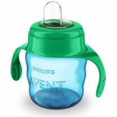 Поїльник-непроливайка Philips AVENT з м'яким носиком 200 мл блакитний, 6 міс+ (SCF551/05) Поїльник-непроливайка Philips AVENT з м'яким носиком 200 мл блакитний, 6 міс+ (SCF551/05)