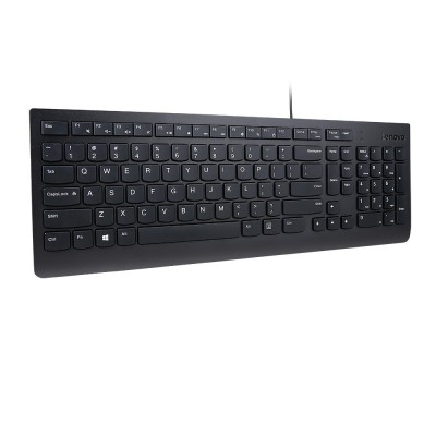 Клавіатура Lenovo Essential Wired Keyboard (Black) - Ukraine