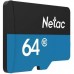 Карта памяти Netac 64GB microSD class 10 UHS-I U1 (NT02P500STN-064G-R)