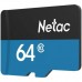 Карта памяти Netac 64GB microSD class 10 UHS-I U1 (NT02P500STN-064G-R)