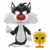 Фігурка Funko POP! Animation Looney Tunes Sylvester &amp; Tweety (FL) (Exc) 46978