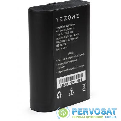 Аккумуляторная батарея Rezone for A281 Force 6000mah (and all compatible with BL-60D) (BL-60D)