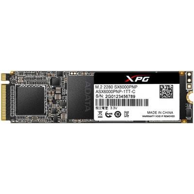 Накопитель SSD M.2 2280 512GB ADATA (ASX6000PNP-512GT-C)