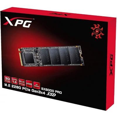 Накопитель SSD M.2 2280 512GB ADATA (ASX6000PNP-512GT-C)