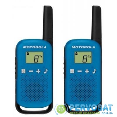 Портативная рация Motorola TALKABOUT T42 Blue Twin Pack (B4P00811LDKMAW)