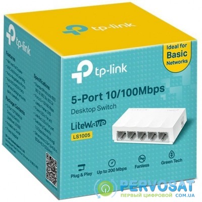 Коммутатор сетевой TP-Link LS1005