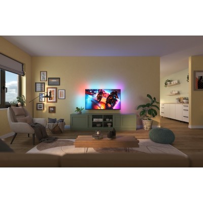 Телевізор 55" Philips MiniLED 4K 144Hz Smart Titan OS Black Ambilight