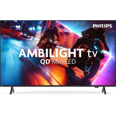 Телевізор 55" Philips MiniLED 4K 144Hz Smart Titan OS Black Ambilight
