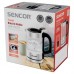 Електрочайник Sencor 0.5л, Strix, пластик, в комплекті 2 склянки + 2 ложки, скло, нерж. сталь Електрочайник Sencor 0.5л, Strix, пластик, в комплекті 2 склянки + 2 ложки, скло, нерж. сталь