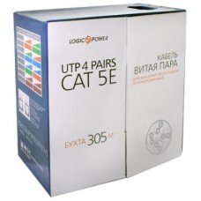 Кабель мережевий LogicPower FTP 305м КНПЭ(4x2x0.50) [CU] (2605)