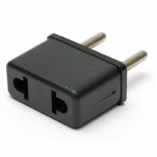Перехідник PowerPlant сетевой 220В EU/US черный (DV00DV0022) Перехідник PowerPlant сетевой 220В EU/US черный (DV00DV0022)