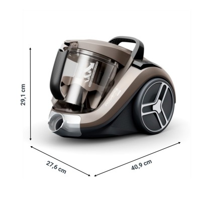 Пилосос Rowenta контейнерний Compact Power XXL Animal Kit, 900Вт, конт пил -2.5л, HEF system, бронзовий