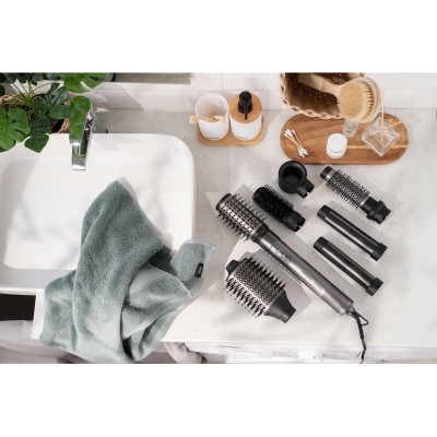 Фен-стайлер Ardesto Stein, 1200-1400Вт, 3 швидкості, 3 темп.режими, іонизація, сірий Фен-стайлер Ardesto Stein, 1200-1400Вт, 3 швидкості, 3 темп.режими, іонизація, сірий