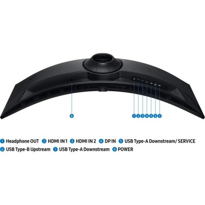 Монітор Samsung 48.7"Odyssey G9 G91F 2xHDMI, DP, USB, VA, 5120x1440, 32:9, 144Hz, 0.3ms, CURVED