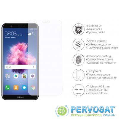 Стекло защитное 2E для Huawei P Smart 2.5D Clear (2E-TGHW-PS)