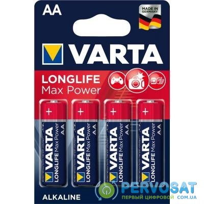 Батарейка Varta AA MAX T. * 4 (04706101404)