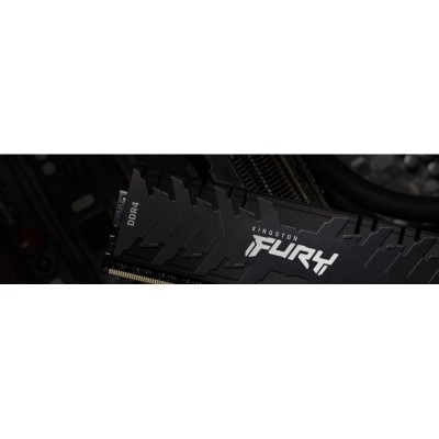 Пам'ять ПК Kingston DDR4 16GB 3200 FURY Renegade Black