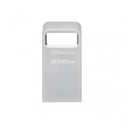 Накопичувач Kingston 256GB USB 3.2 Gen1 DT Micro R200MB/s Metal