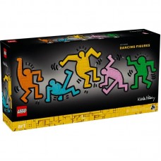 Конструктор LEGO ART Кіт Гарінґ — Танцюючі чоловічки