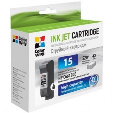 Картридж ColorWay HP №15 black (C6615DE) (CW-H15B) Картридж ColorWay HP №15 black (C6615DE) (CW-H15B)